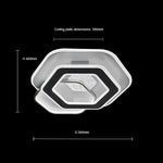 Ceiling light fixture with dimensions NZ