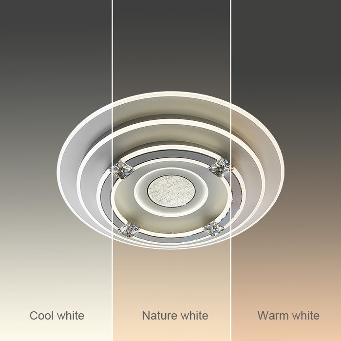 Ceiling light fixture with color temperature options nz