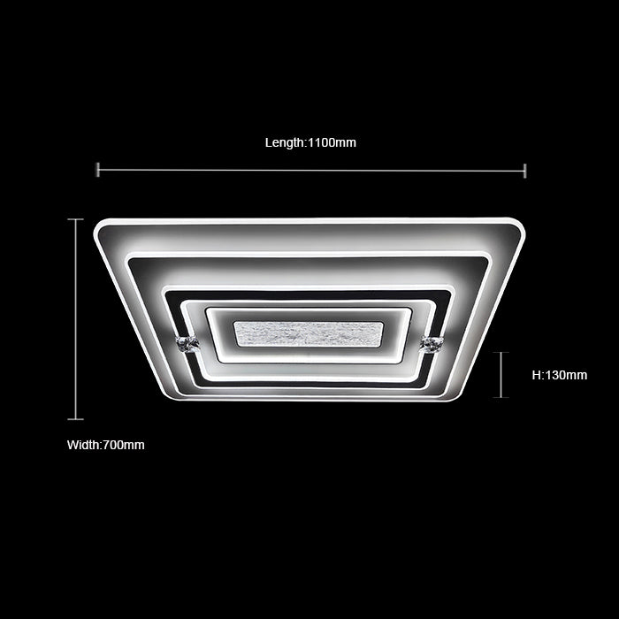 Ceiling light fixture with dimensions west auckland