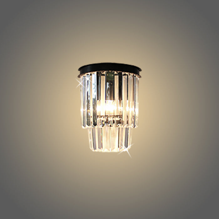 Chandelier-style wall light fixture on the wall nz homes