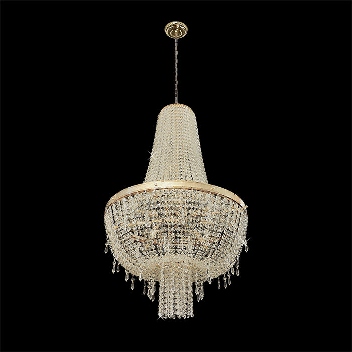 Chandelier with crystal details  staircase area auckland homes