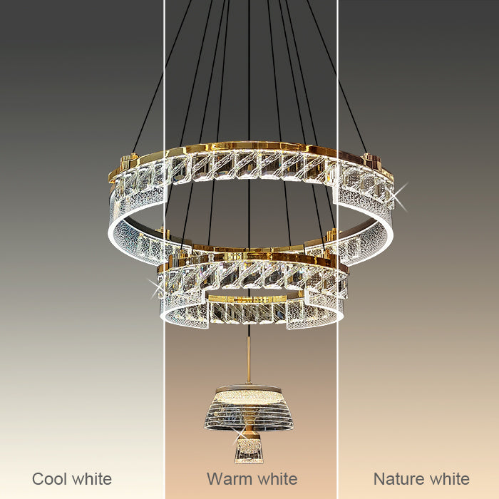 Chandelier with three light color options nz homes