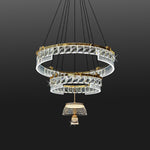 Chandelier with multiple circular rings nz