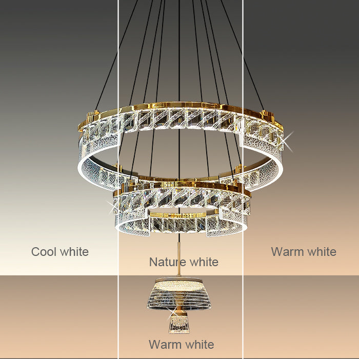 Chandelier with three color options nz homes