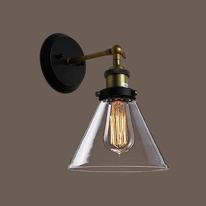 vintage-style glass wall light for hallway design lighting store New zealand