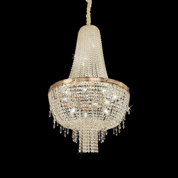 Crystal chandelier with golden frame nz homes