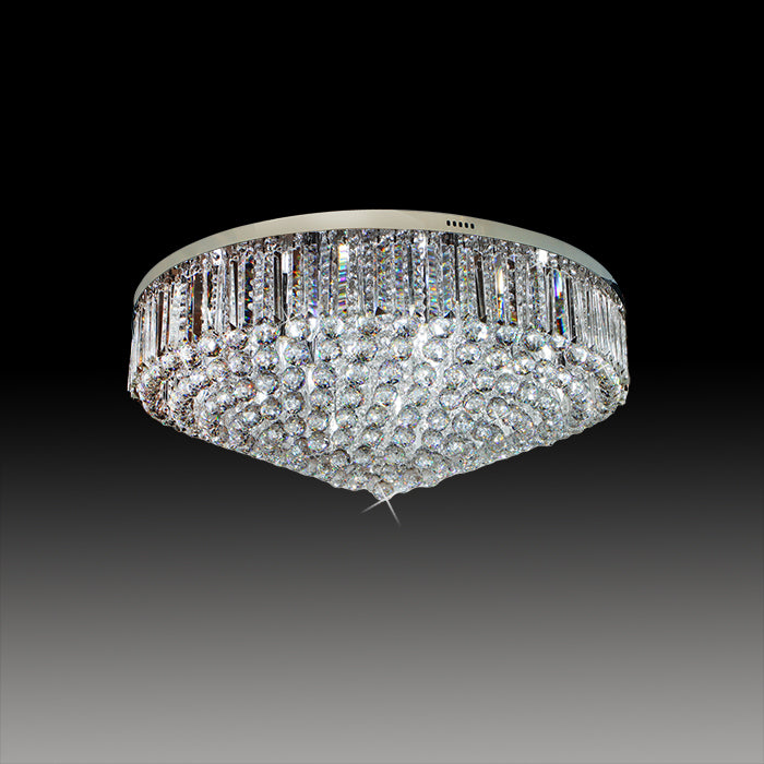 Crystal chandelier ceiling light in livingroom NZ