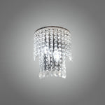 Crystal chandelier wall light nz homes edemlighting