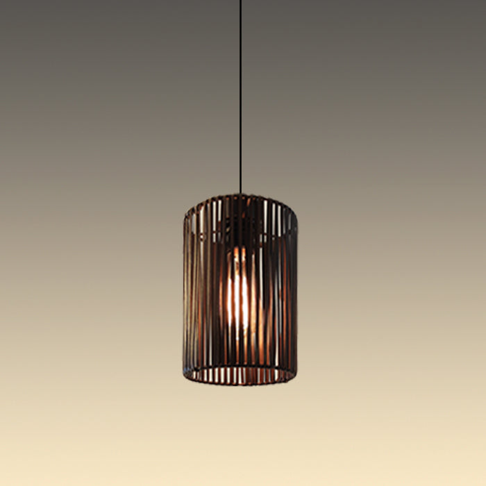 Dark leather belt pendant lighting for NZ coastal homes