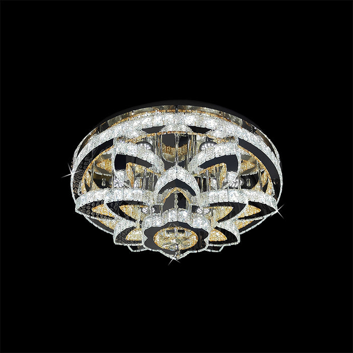 Decorative crystal led ceiling light fixture onthe ceiling nz homes