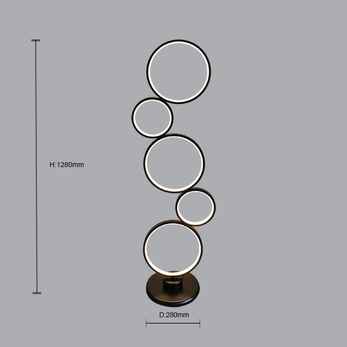 Decorative lamp with circular design size NZ