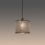 Decorative pendant light with lattice design auckland