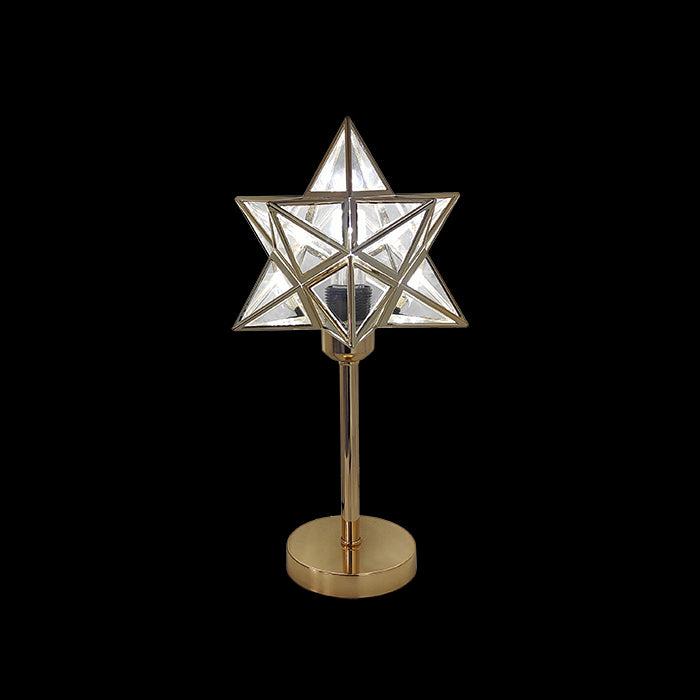 Decorative star-shaped lamp over table auckland