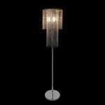 Floor lamp with crystal shade in the conner base nz