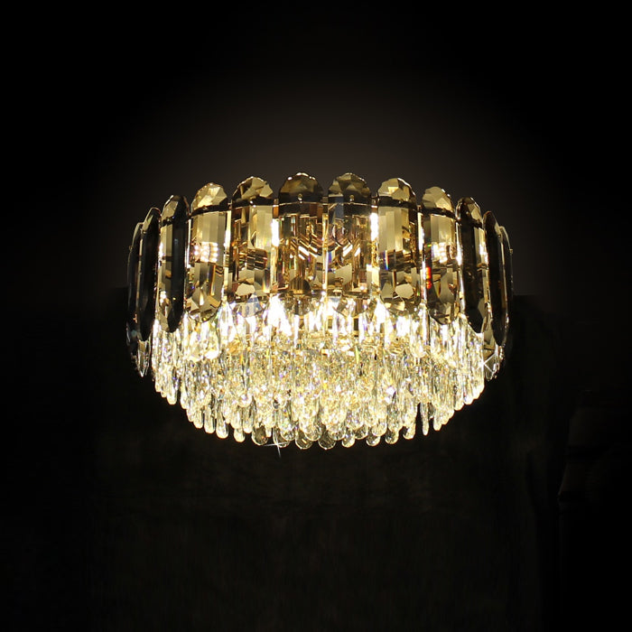 Gold ceiling light modern design lighting store North shore NZ 