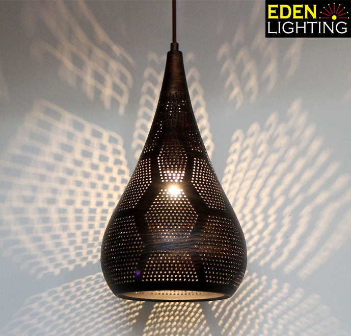 Pendant light Iron Brown HL116
