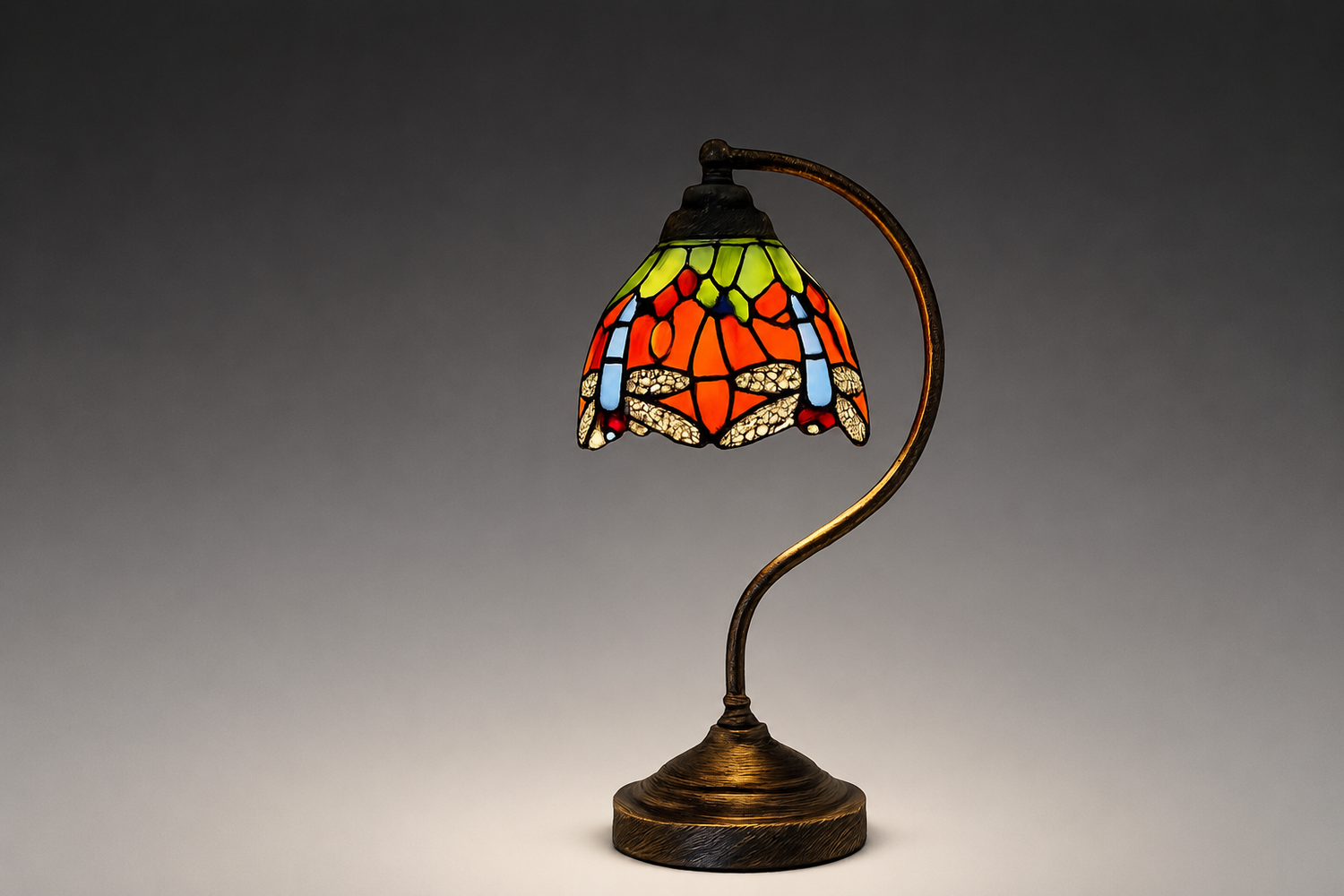 Dragonfly Tiffany Style Table Lamp T6700 C