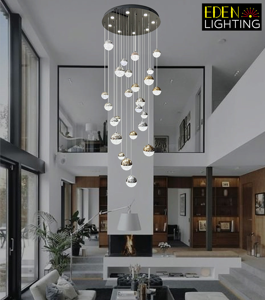 Color change pendant light for high lounge area lighting supplier NZ