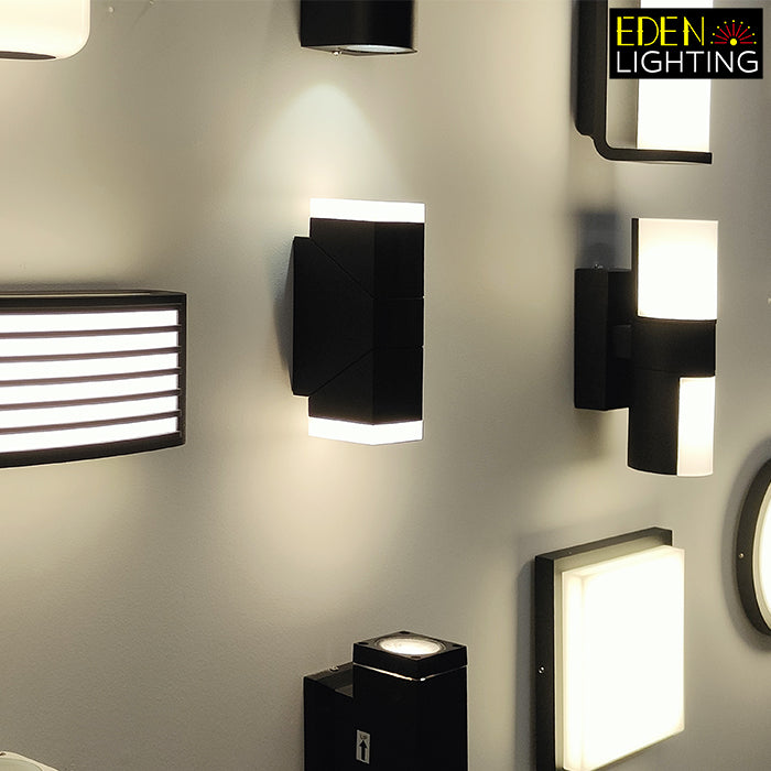 LED black wall light landscape lighting store Auckland