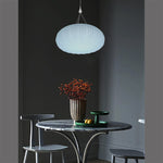 white LED pendant light in real-life scene lighting store Auckland