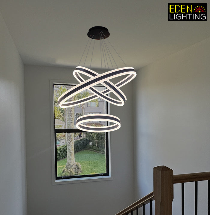 LED rings pendant light for modern house  nz
