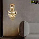 crystals wall light for lounge area modern lighting store NZ