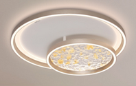 Modern LED Crystal Flush Mount Ceiling Light 2618