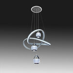 Modern chandelier with circular design nz homes