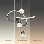 Modern chandelier with three light settings nz