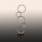 Modern floor lamp with circular design Auckalnd