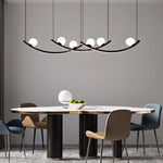 Modern dining room with a stylish chandelier auckland homes