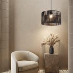 Modern interior black pendant light west auckland