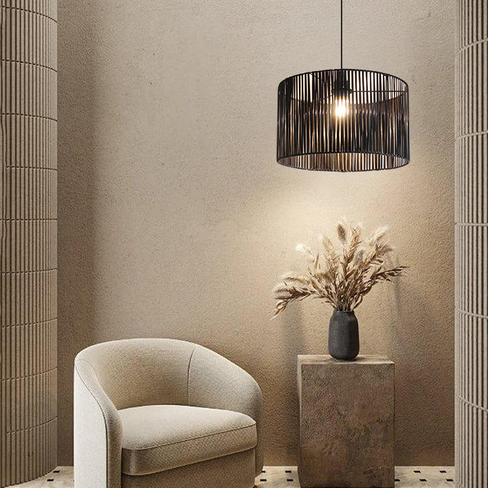 Modern interior black pendant light west auckland