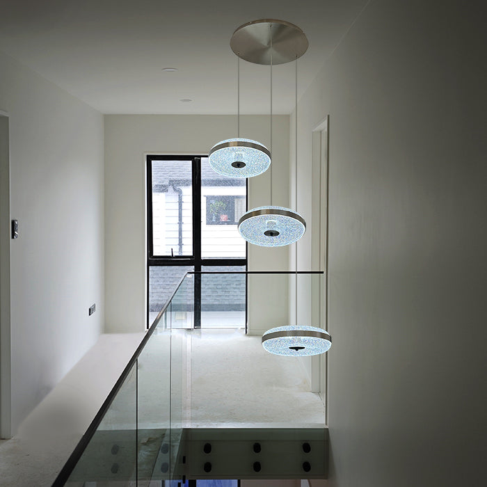 Modern interior with hanging 了的pendant lights west auckland