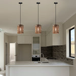 Modern kitchen with gold shade pendant lights nz homes