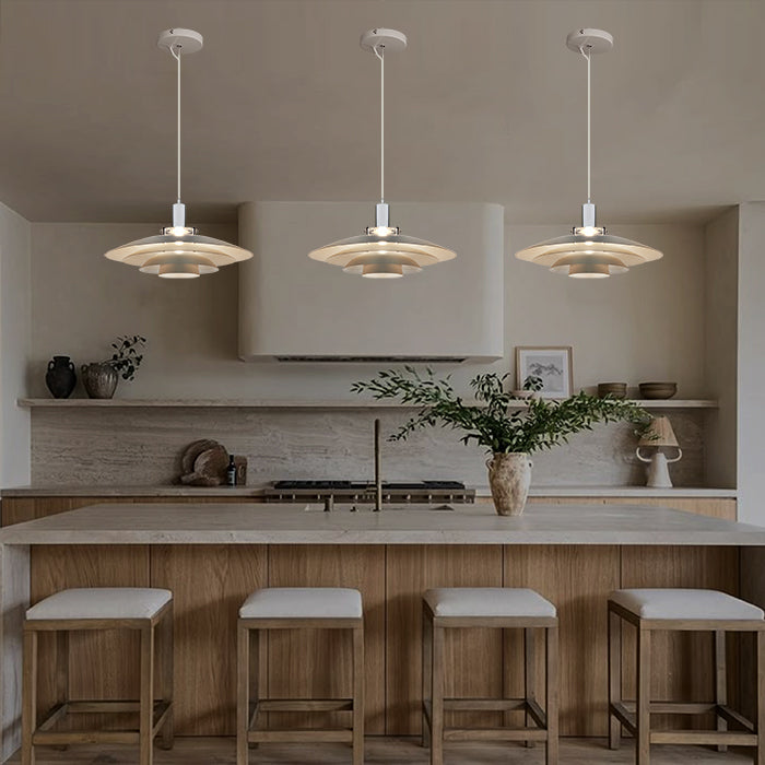 Modern kitchen with iron pendant lights auckland houses