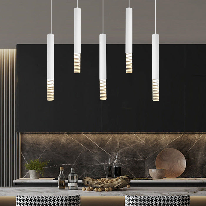 Modern kitchen pendant light over island Auckalnd