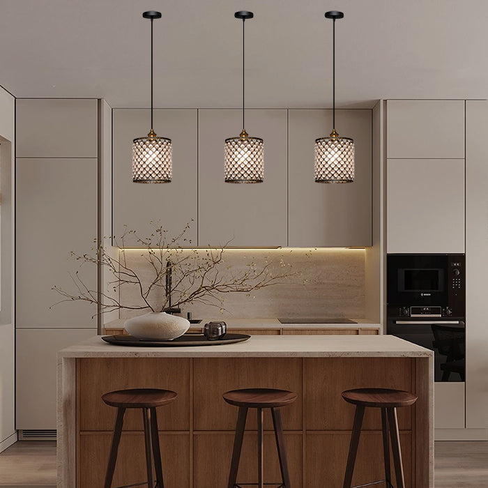 Modern kitchen with pendant lights suckland homes