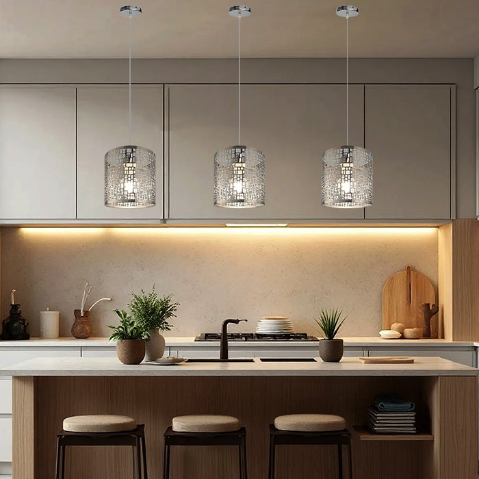 Modern kitchen with pendant lights auckland edenlighting