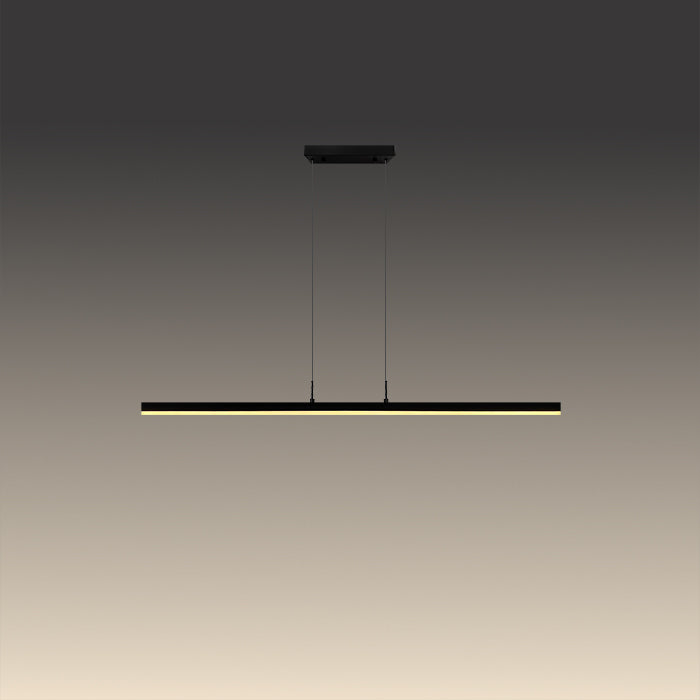 Modern led black pendant light fixture nz homes