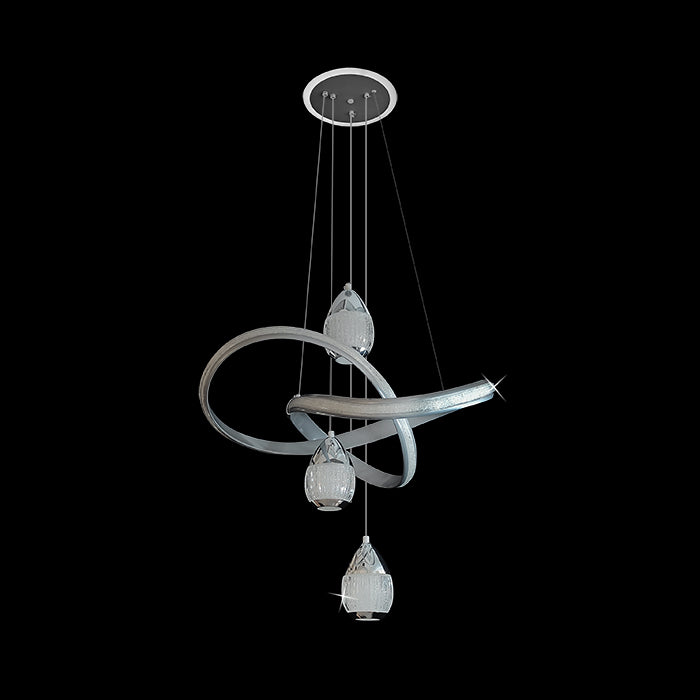 Modern led chandelier west auckland homes