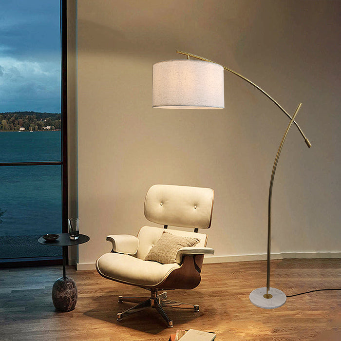 Modern living room floor lamp west Auckland