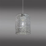 Modern pendant light with wire mesh design nz homes