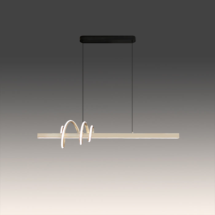 Modern pendant light with a minimalist design above kitchen island nz
