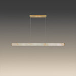 Modern pendant light with marble-like finish nz homes