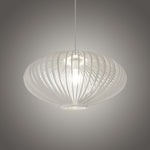 Modern pendant light with a ribbed design west auckland