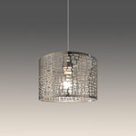 Modern pendant light with decorative glass shade auckland