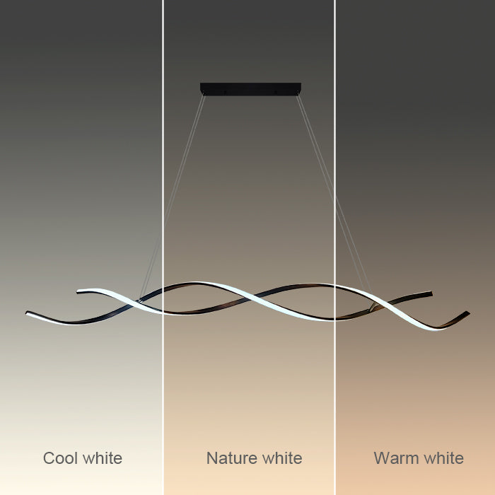 Modern pendant light with three color options nz edenlighting