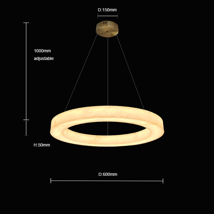 Modern stair pendant size diagram NZ
