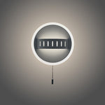 Modern wall light fixture with circular design auckland